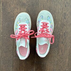 Adidas Kids Sneakers - Liberty Floral Pink and White